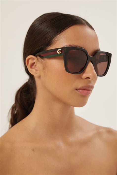 gucci flip up havana sunglasses|Gucci havana sunglasses women.